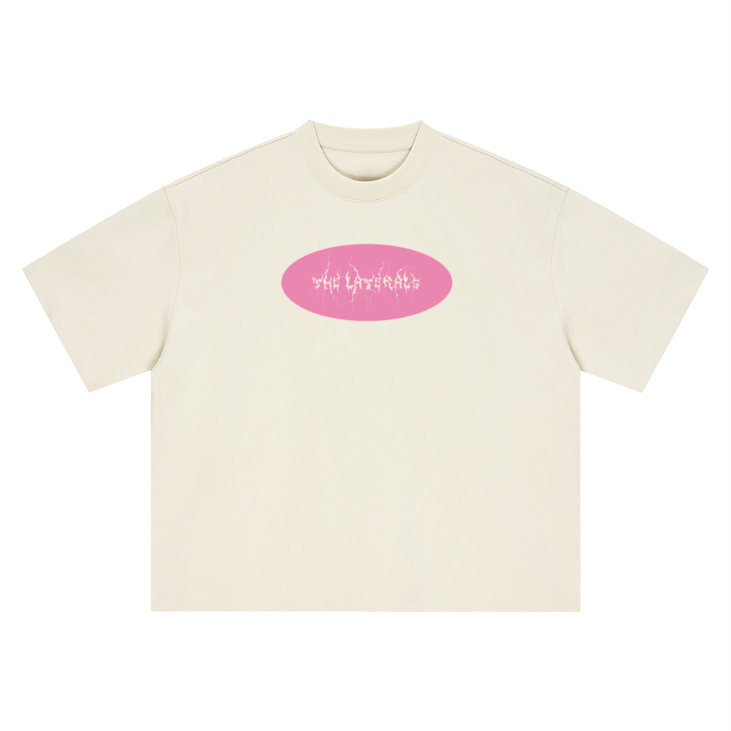 Apricot and Transparent Pink